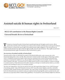 Assisted suicide in Switzerland